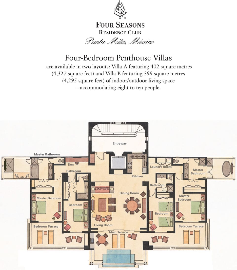 4 bedroom Floor Plan