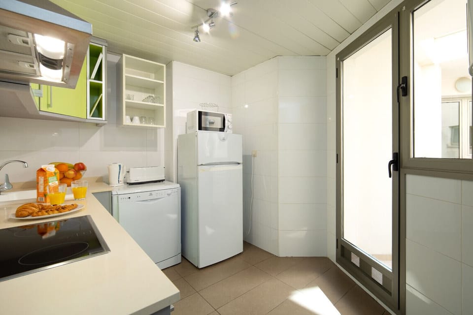 Kitchen in the Borumbot Building in the centre of Calpe