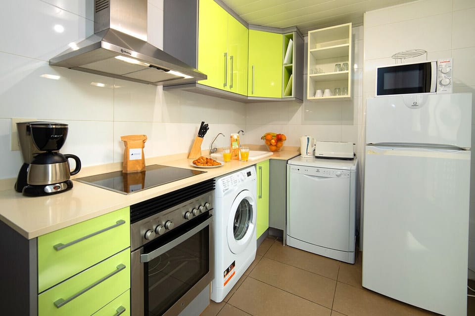 Kitchen in the Borumbot Building in the centre of Calpe