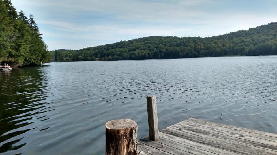 View from your private dock.