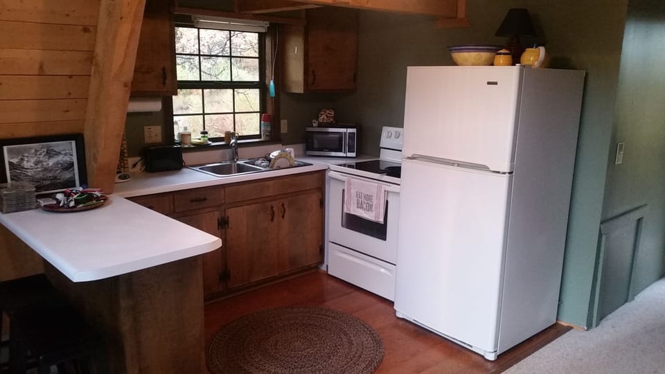 fully equipped kitchen for any kind of cooking or baking....