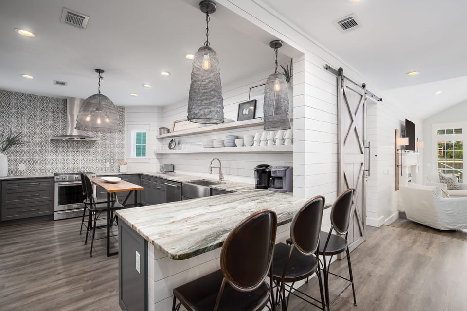 Kitchen Island with extra seating