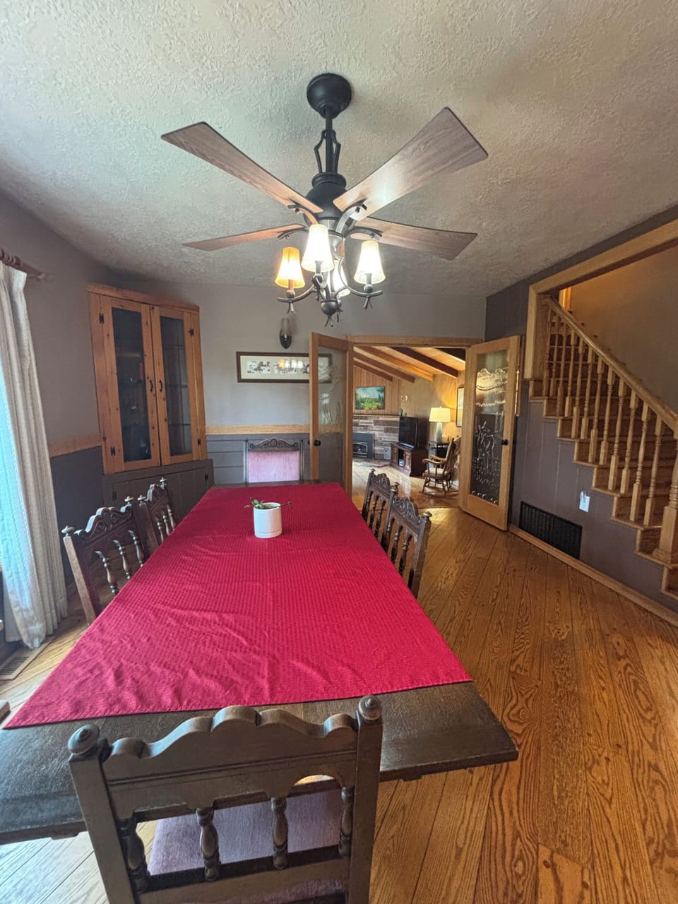 Dining room with table for 6