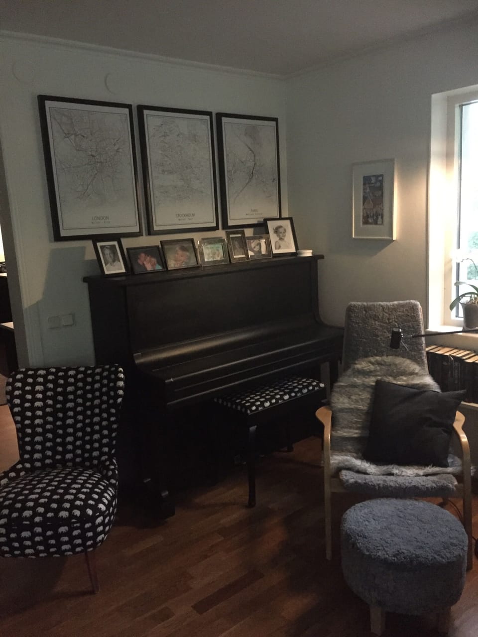 Piano in the livingroom 