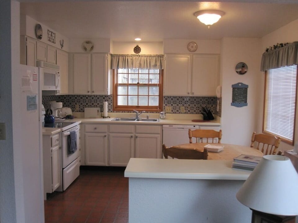 Kitchen looking from living room