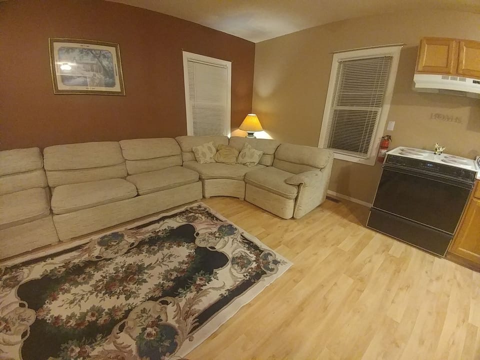 flowing living room