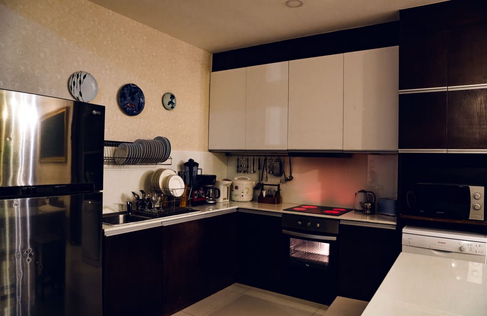 Fully equipted kitchen on 1st floor