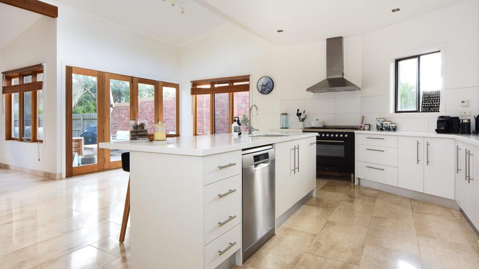 Open Kitchen, Dining Room.