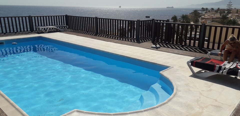 Rooftop pool