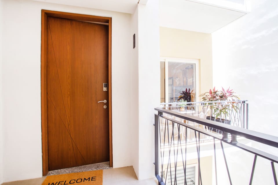 Main entrance to the condo