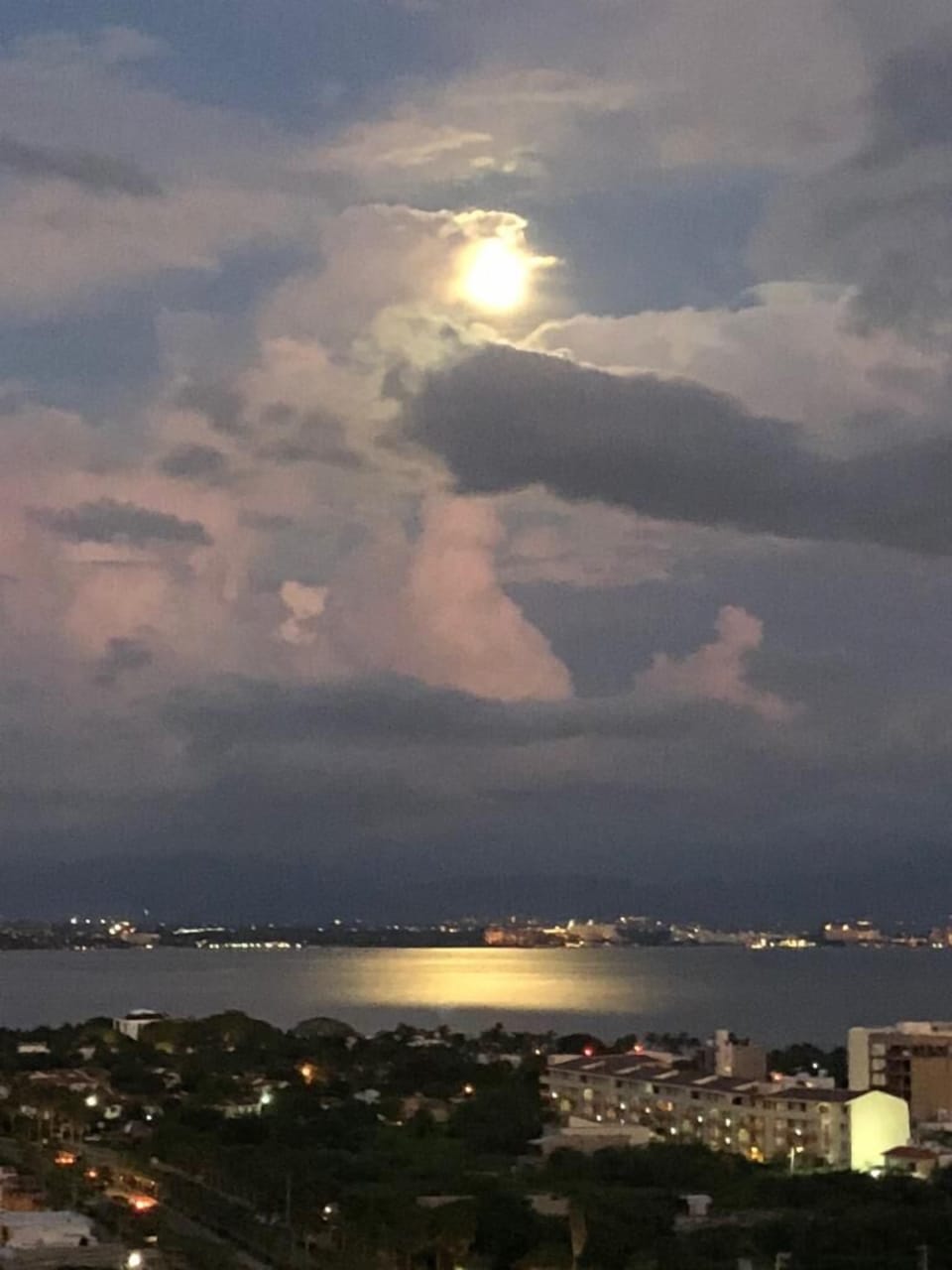 Moonrise from the Terrace
