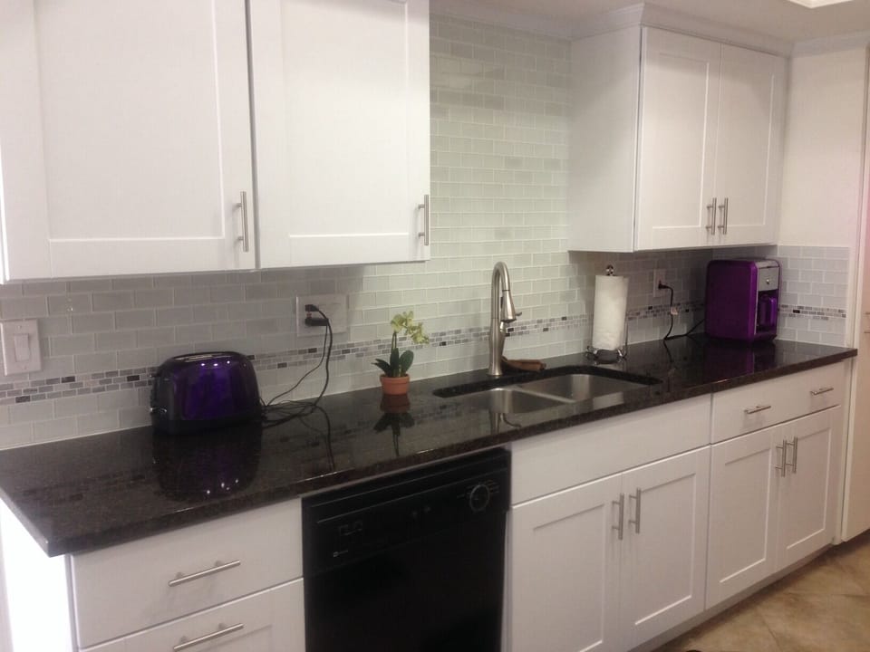 Newly remodeled kitchen