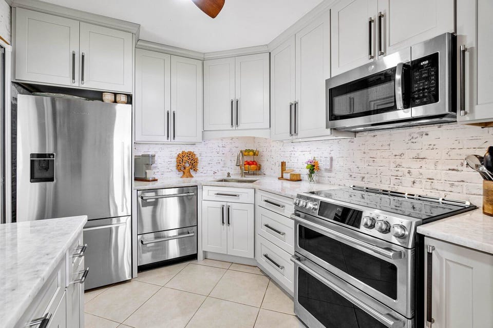 State of the art fully equipped kitchen  