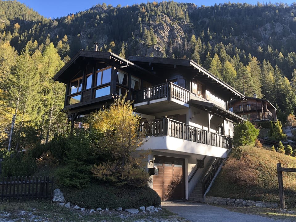 Front View of the Chalet