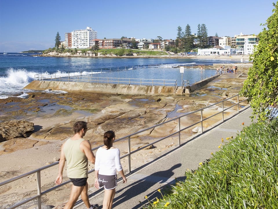 Walk on the esplanade