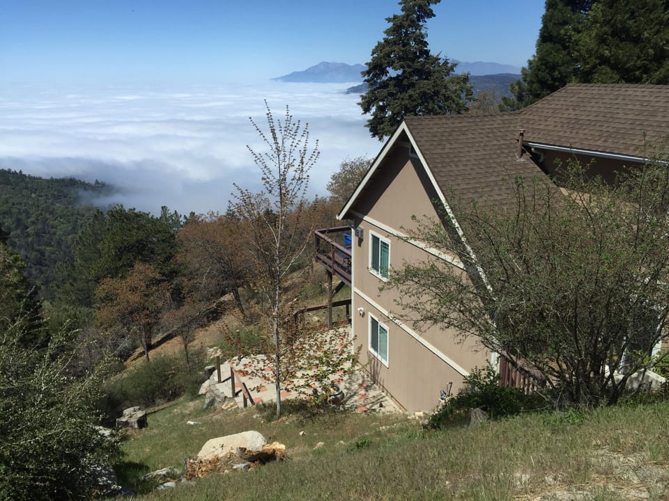 Above the clouds