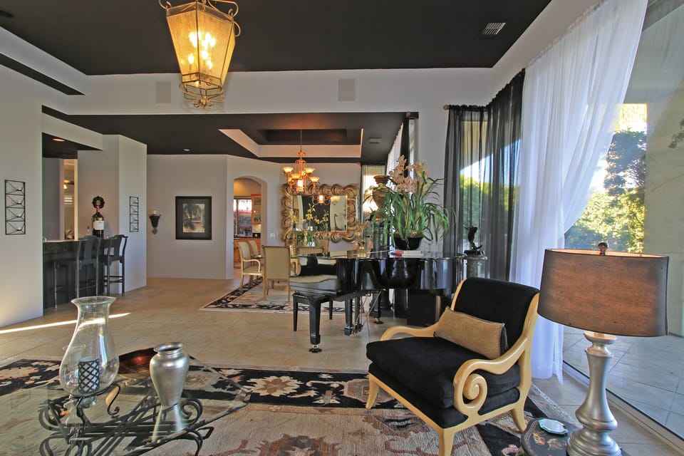 Living Room and dining room