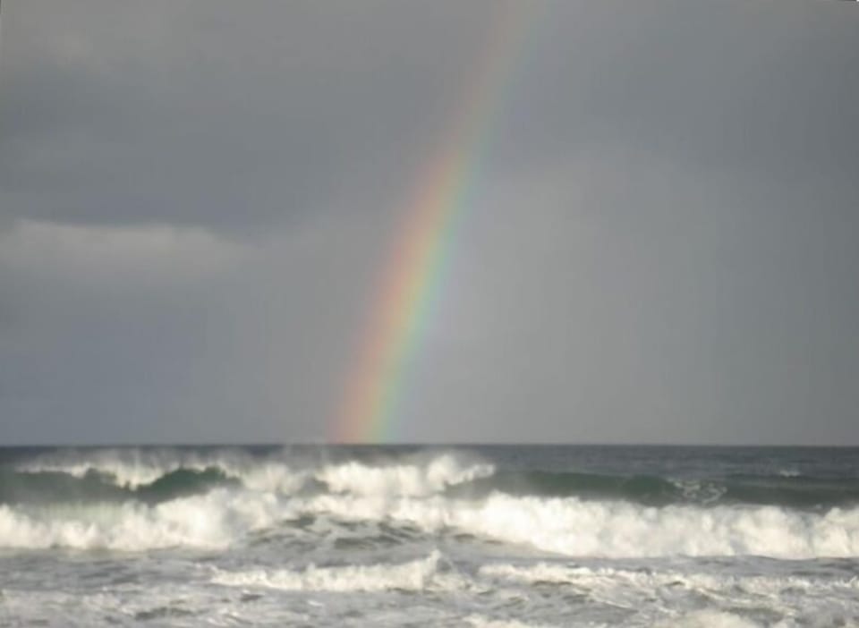 RAINBOW FROM BALCONY