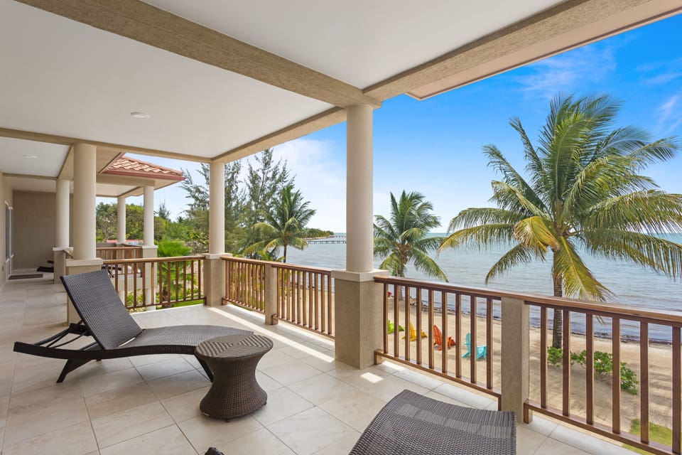 View from second floor balcony
