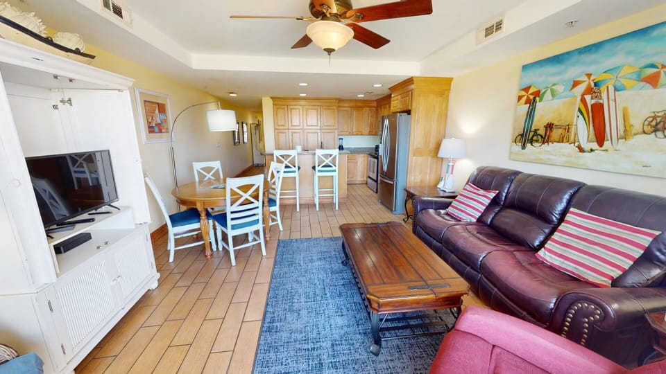 Open Living and Dining