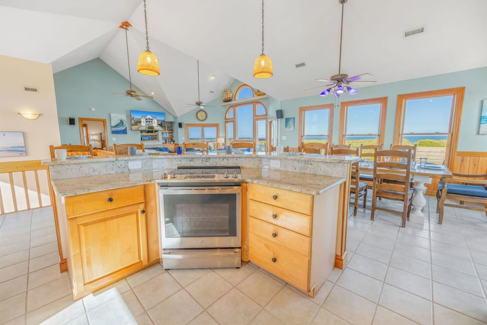 Surf or Sound Realty - 80 - Forever Waves - Kitchen -2