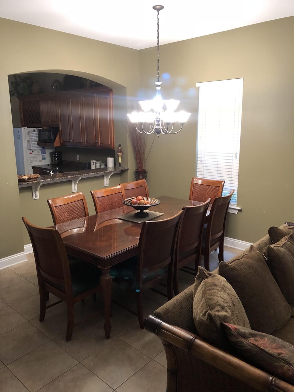 Dining area