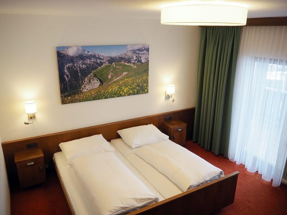 Double room with shower or bath, WC - Hotel Garni Egerthof Bed and Breakfast in Seefeld