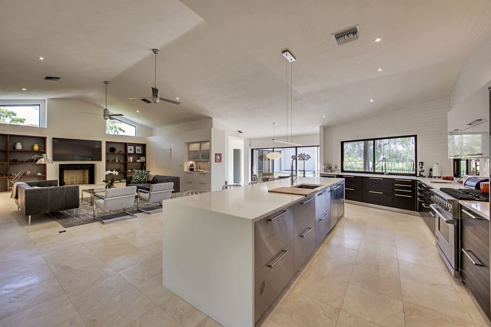 Kitchen and Big Room