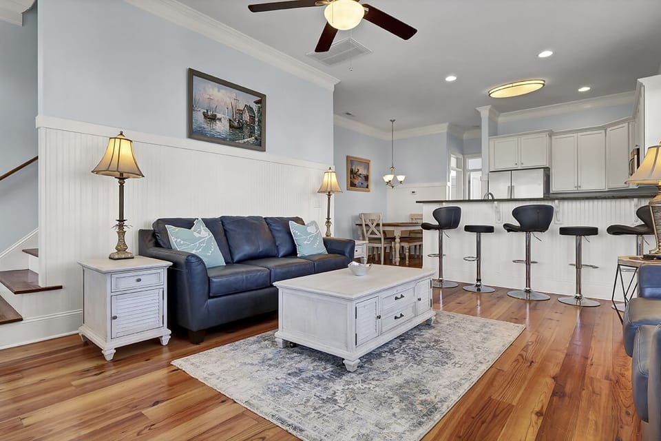 Enjoy the morning sunshine in the main level living room