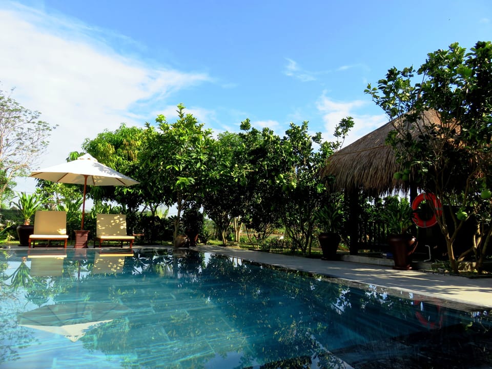 Tranquil Villa Tra Que,  swimming pool