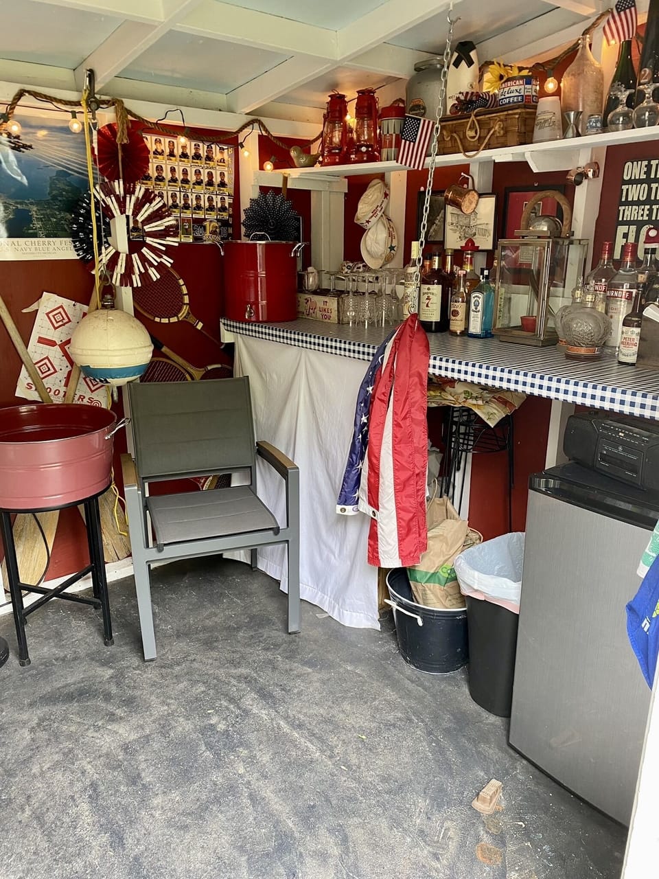 Party shed