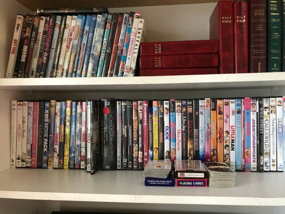 Free DVD's to use.