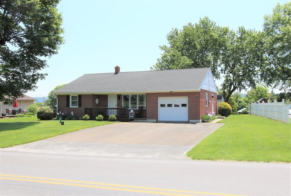 Exterior view of the house 