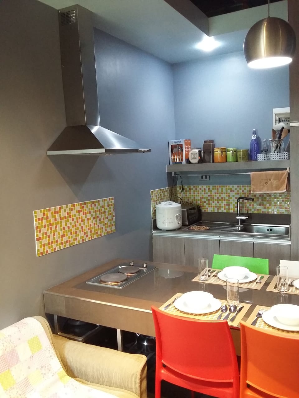 Cooking,  sink and faucet