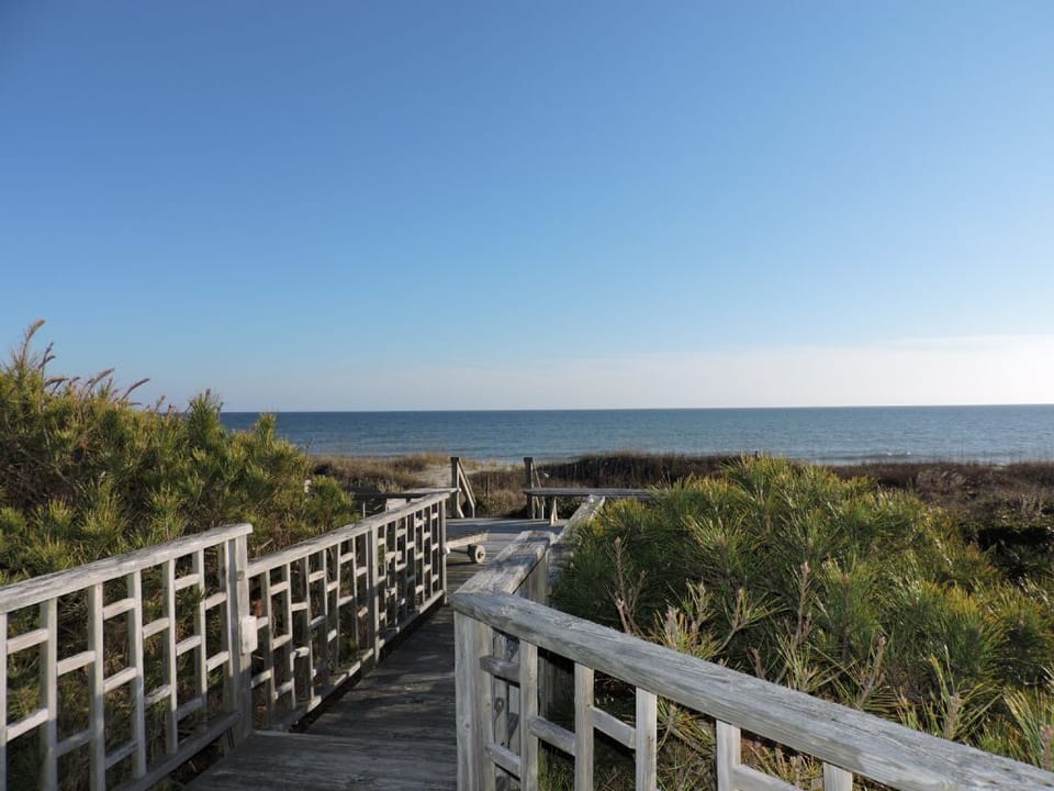 Walkway to the beach