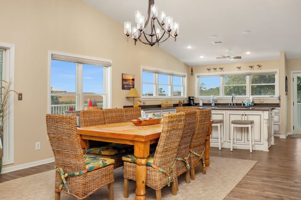 Dining Area and Kitchen