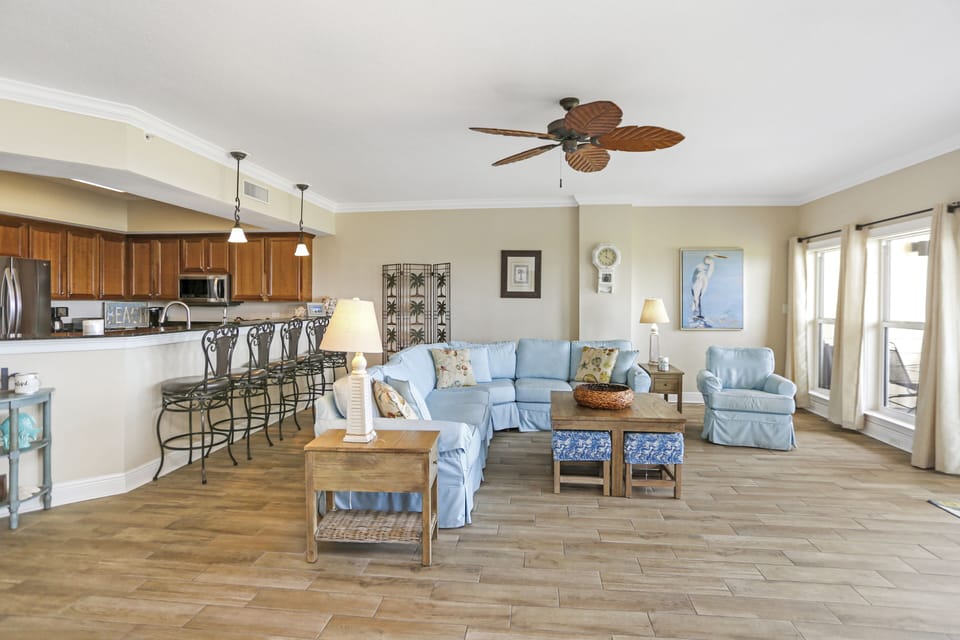 Living Room & Bar Seating