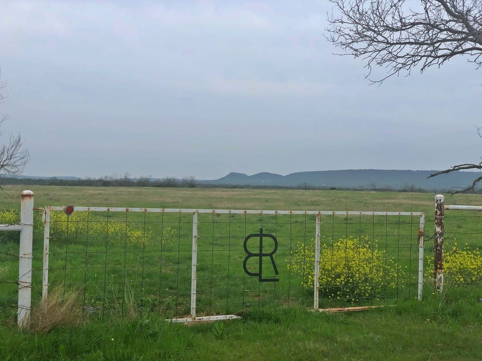 BLR Ranch, frolick in the fields overlooking the hills of Possum Kingdom Lake 