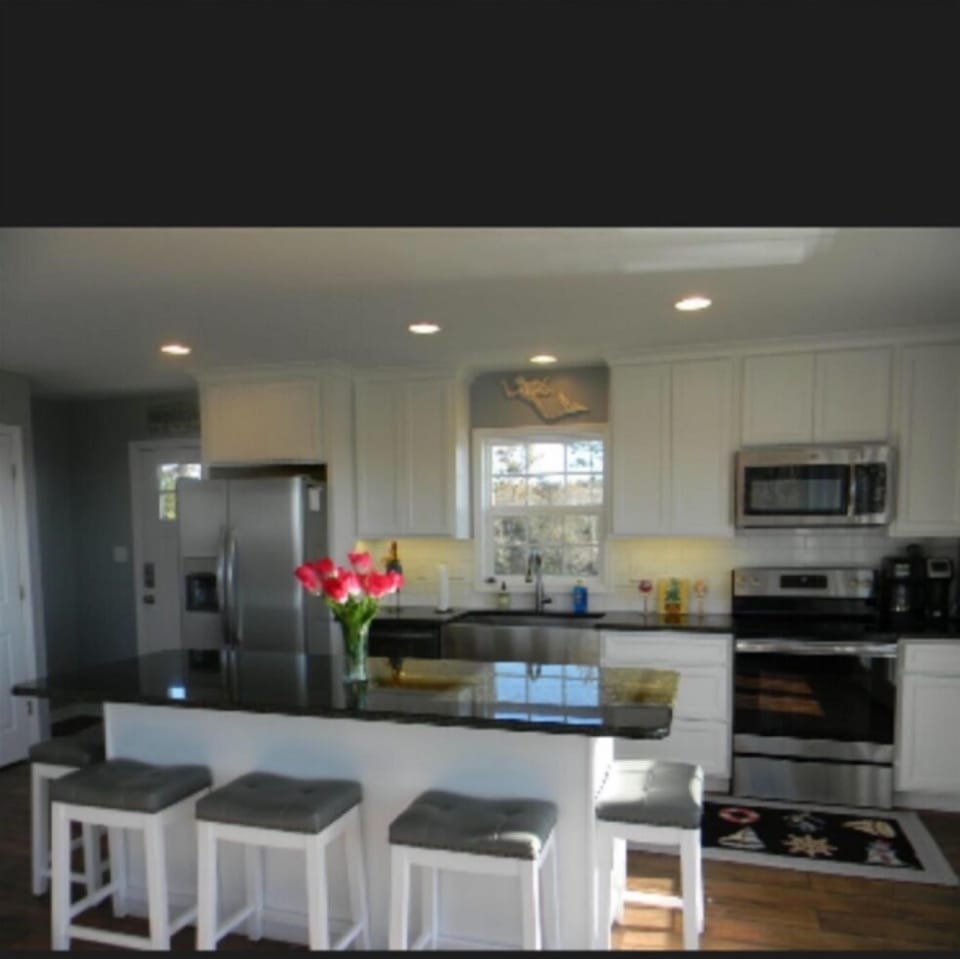 Fully stocked kitchen