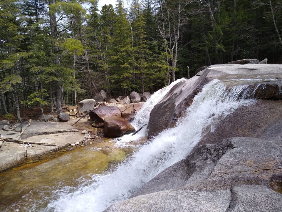Diana's Baths- just a short walk from the house.