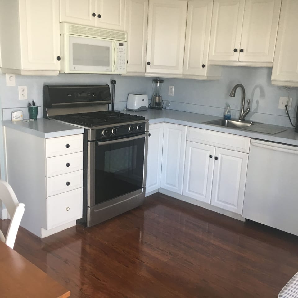 kitchen  with new appliances and all conveniences