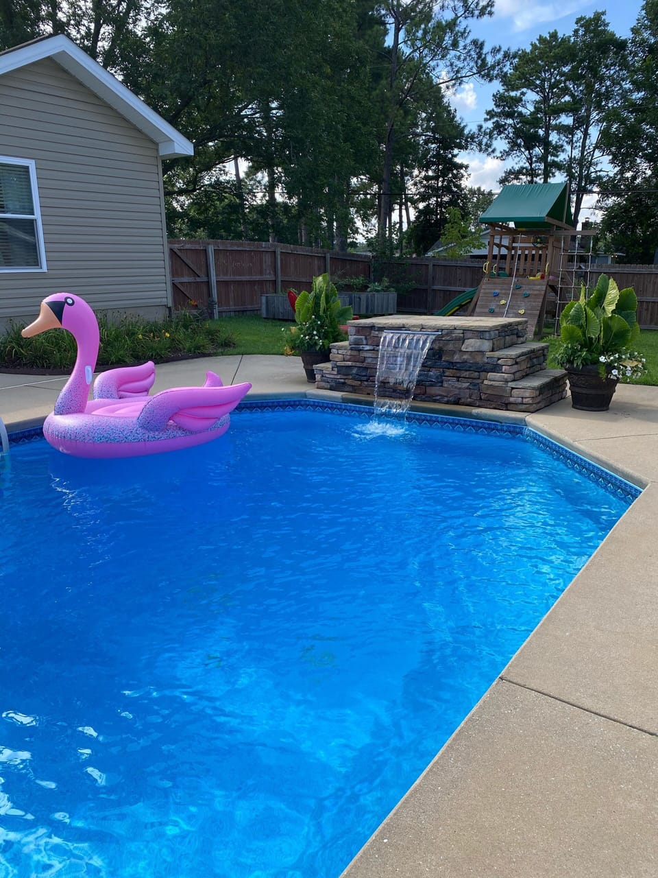 Pool/back yard