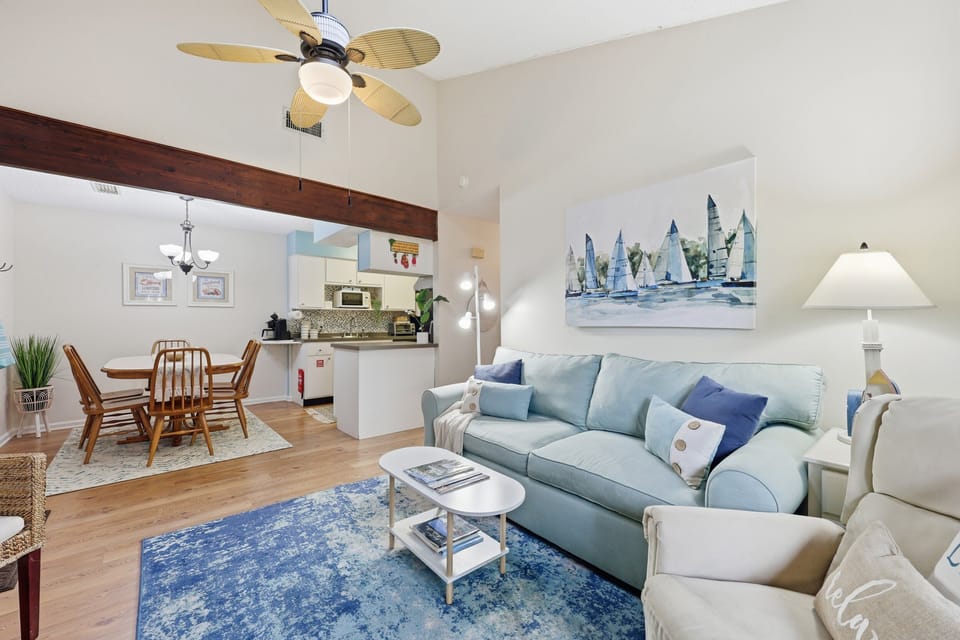Living Room and Dining Area
