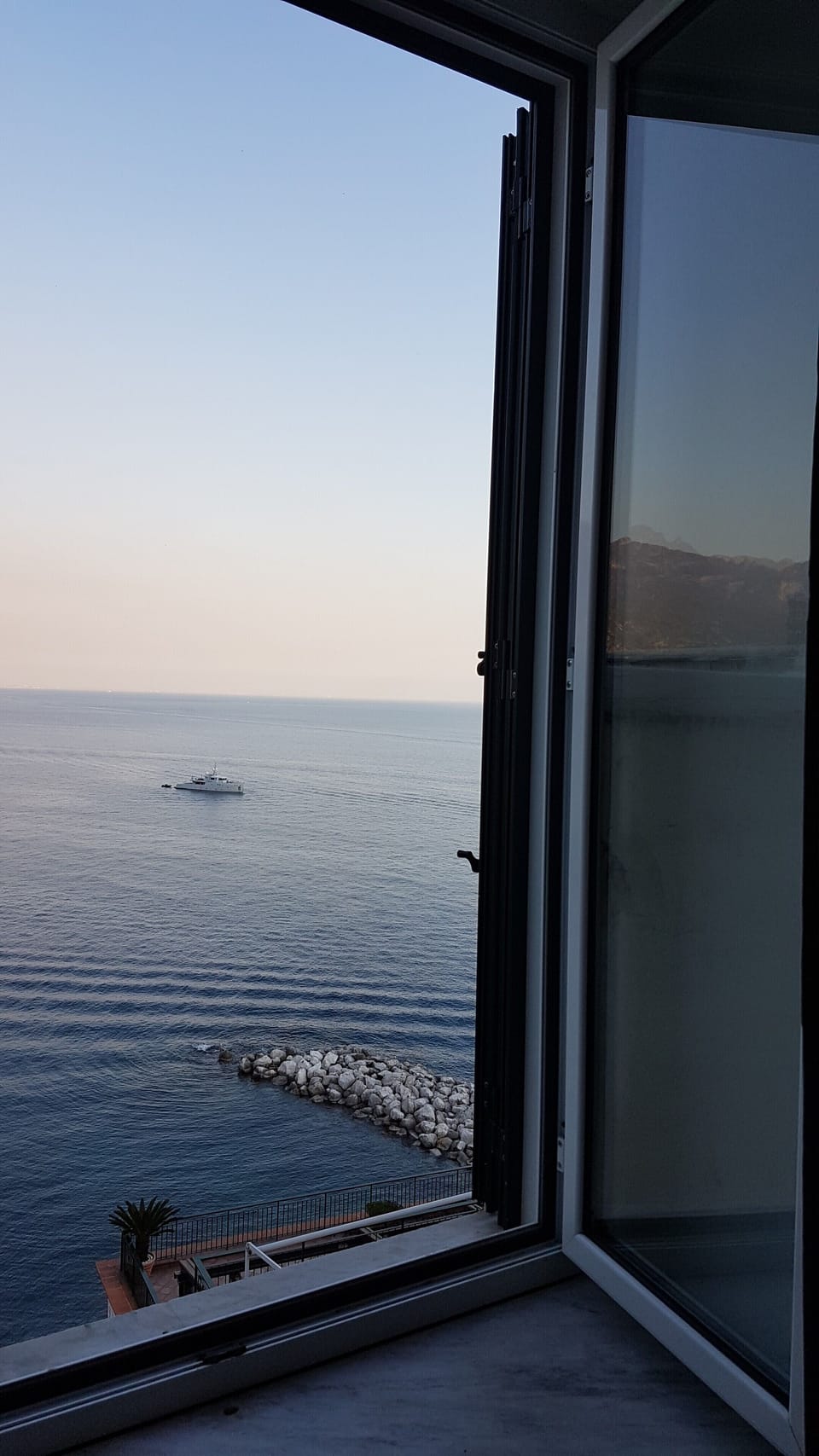 the window from the living room