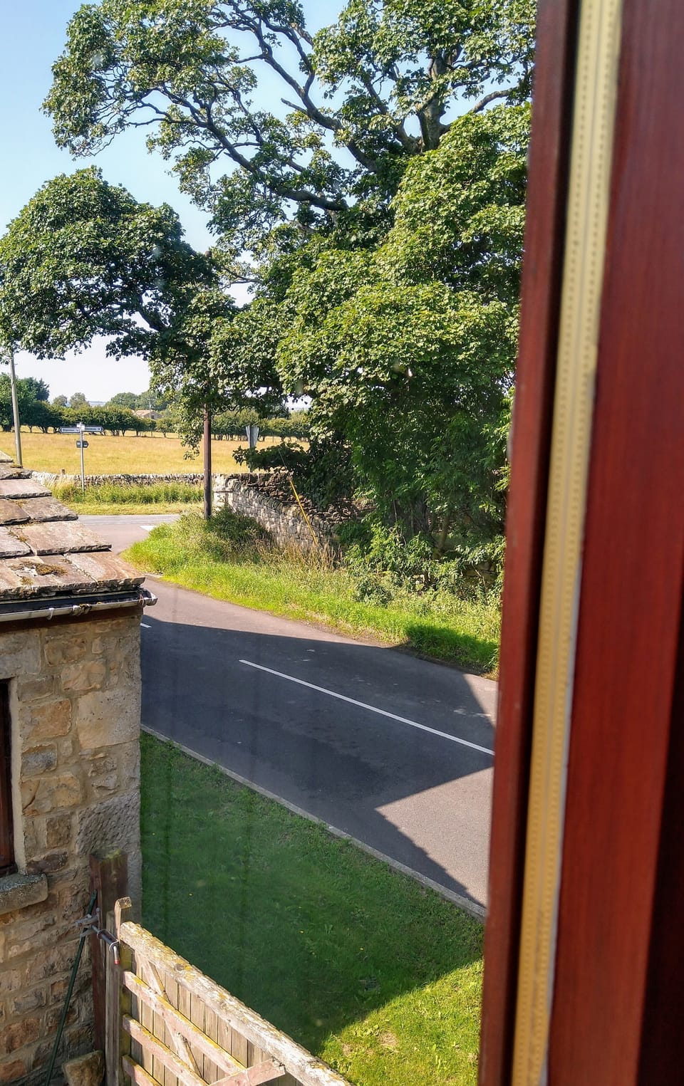 View from lounge area