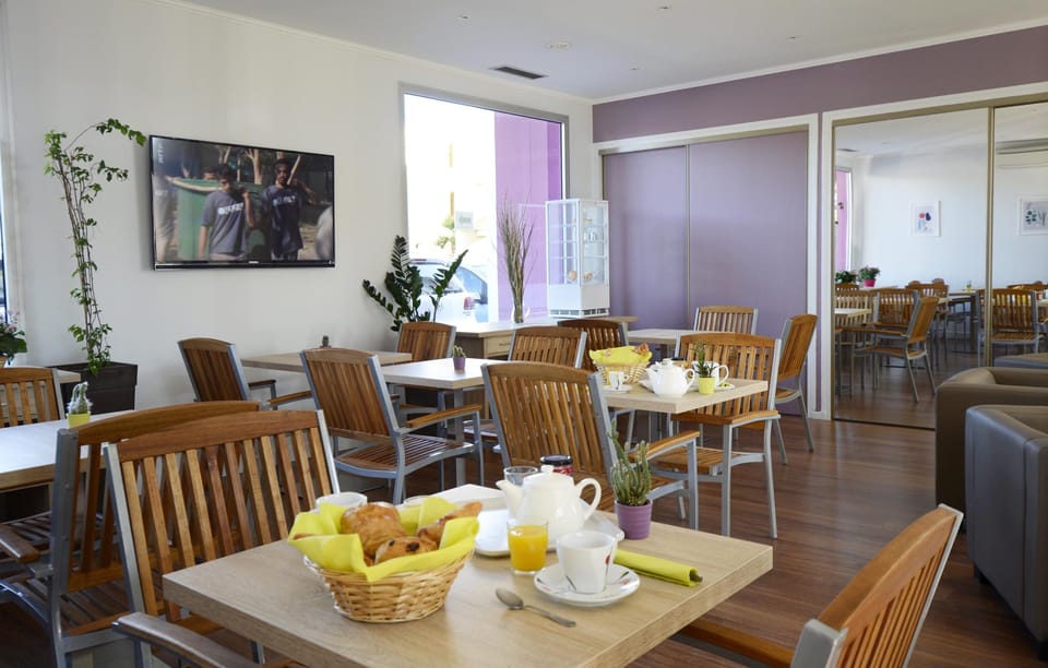 Enjoy a meal at the on-site restaurant.