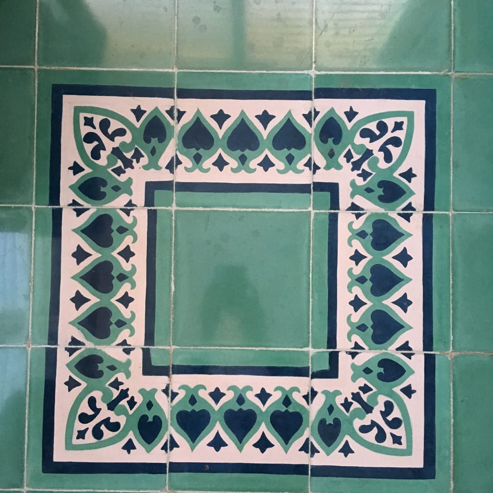Unique floor design ...