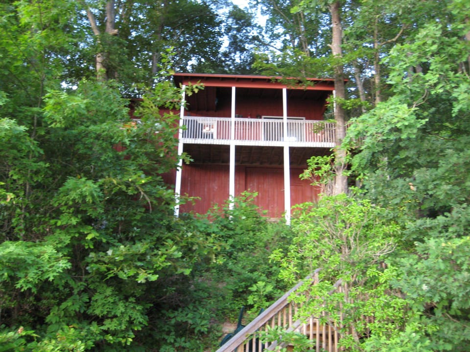 View of Cabin from Lake