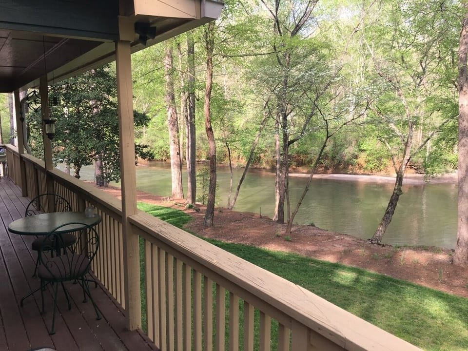 View from back deck