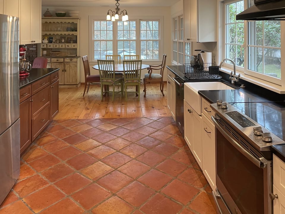 Kitchen and dining room